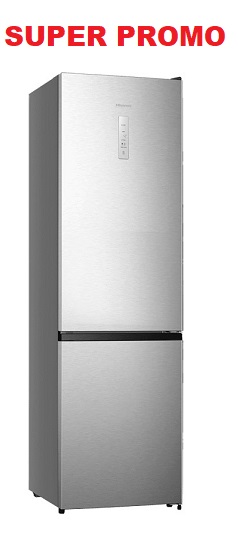 Frigorifero Combinato HISENSE Total No Frost 336lt Inox RB440N4ACD