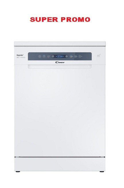 Lavastoviglie CANDY Rapidò 14 Coperti Classe C WI-FI Bianco CF 4C6F0W