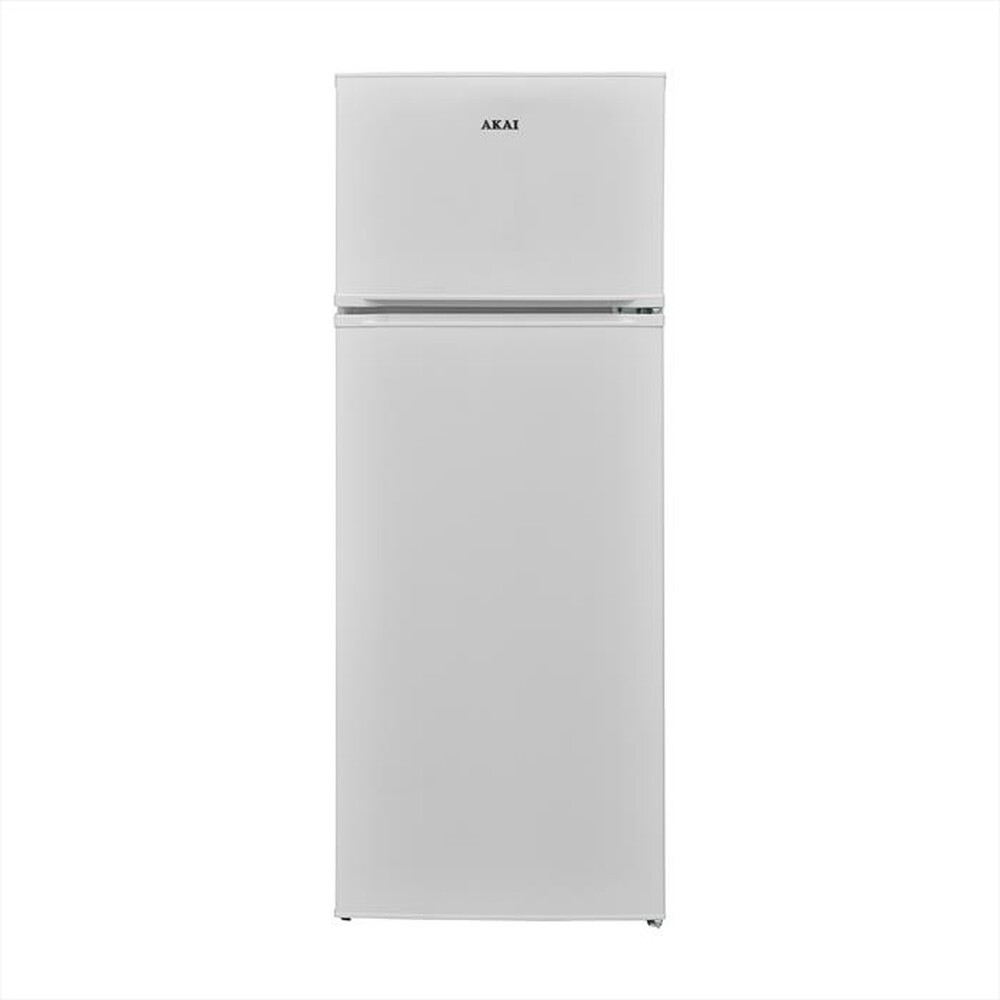 Frigorifero AKAI doppia porta Classe E 213 Litri Bianco AKFR253NV/T