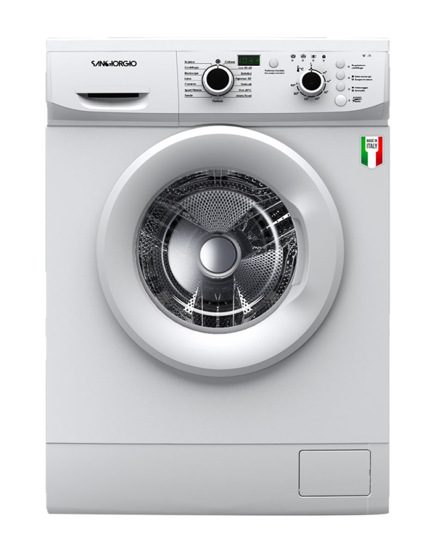 Lavatrice SANGIORGIO 7 Kg Classe D Centrifuga 1000 giri SES710D