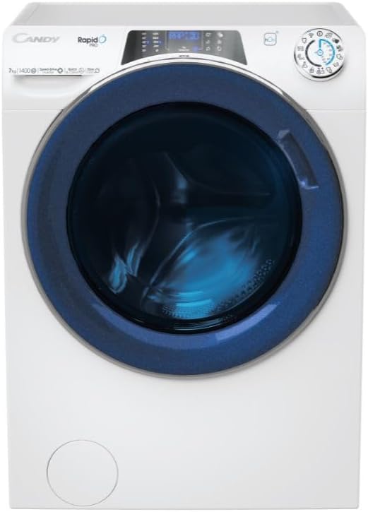 Lavatrice CANDY Rapidò Pro Slim 7 Kg Classe A Cod: RP4 476BWMUC-S