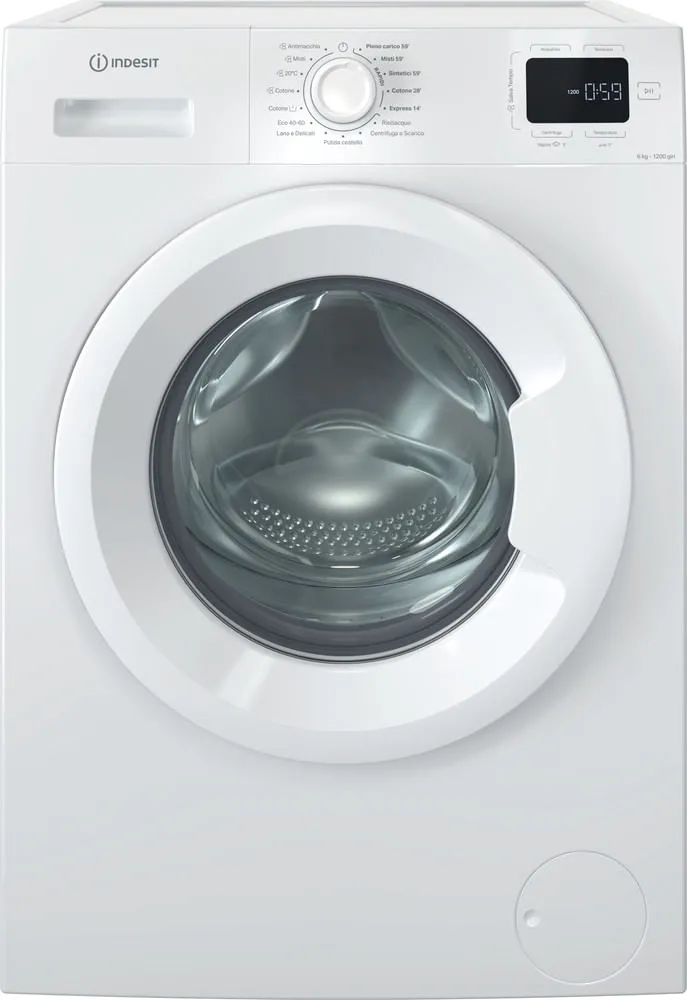 Lavatrice INDESIT 6 Kg Slim Classe B 1200 giri IM 642B MY TIME IT