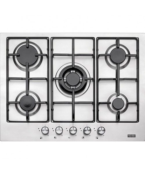 Piano Cottura FRANKE a Gas 5 Fuochi Gas 70 cm Inox FHNL7054GTCXSE