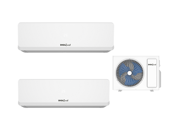 Condizionatore DIGIQUEST  Dual Split  9000/12000 BTU / V5  A+++/ A++ Inverter CLIMA00066