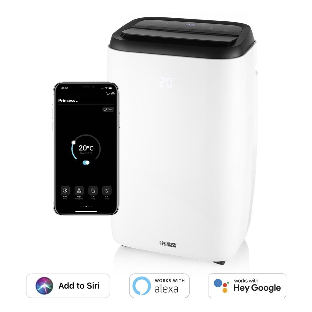Climatizzatore portatile PRINCESS 12000 BTU classe A WI-FI 353200