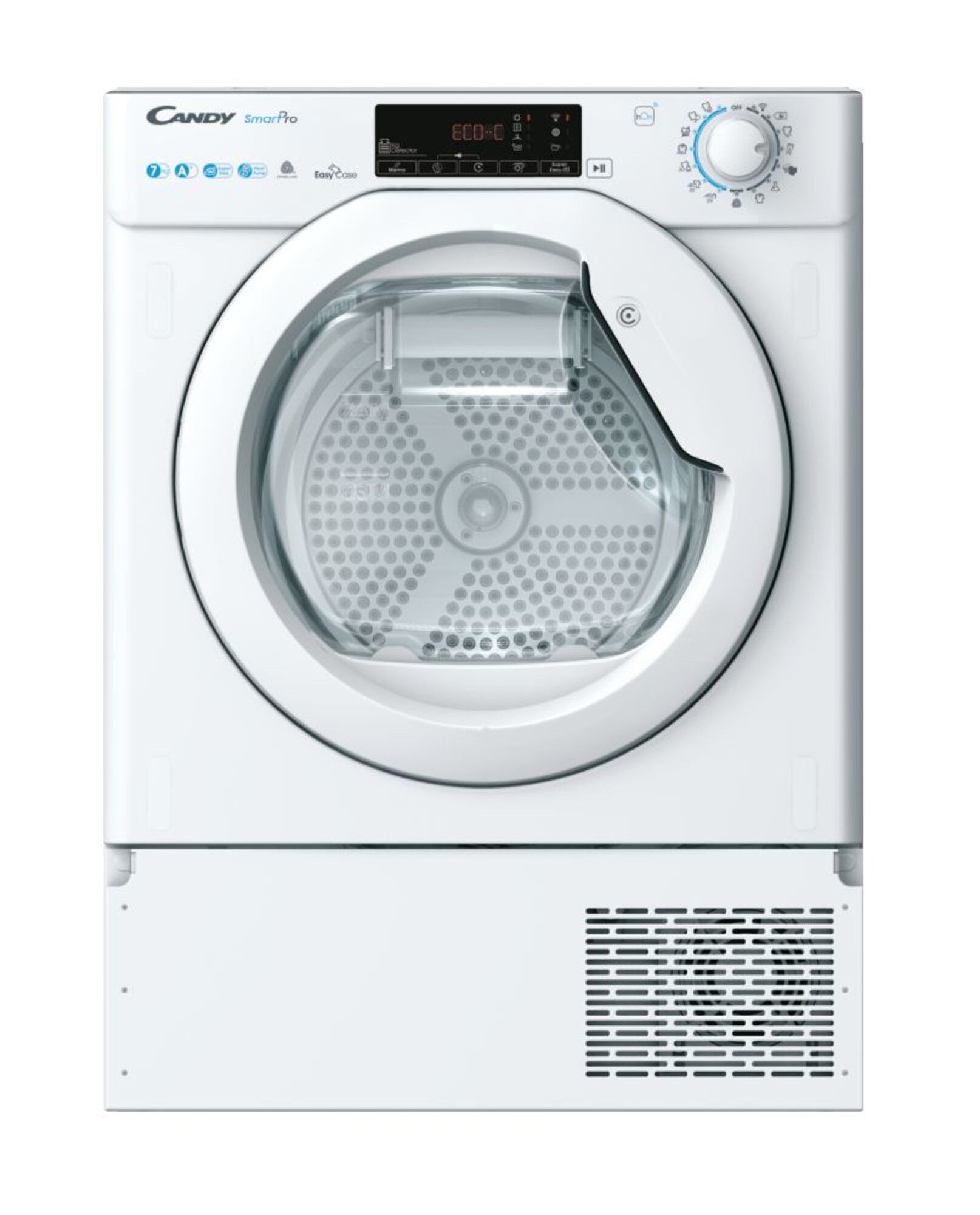 Asciugatrice CANDY da incasso 7 Kg Classe A++ a con Pompa di Calore cod: BCTD H7A1TE-S