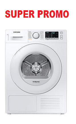 Asciugatrice SAMSUNG 7 Kg Crystal eco Dry a pompa di calore Classe A++ cod: DV70TA000TE