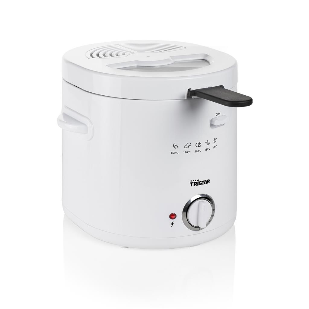 Friggitrice TRISTAR ad olio 1,5 Lt 1000 W colore Bianco FR-6941
