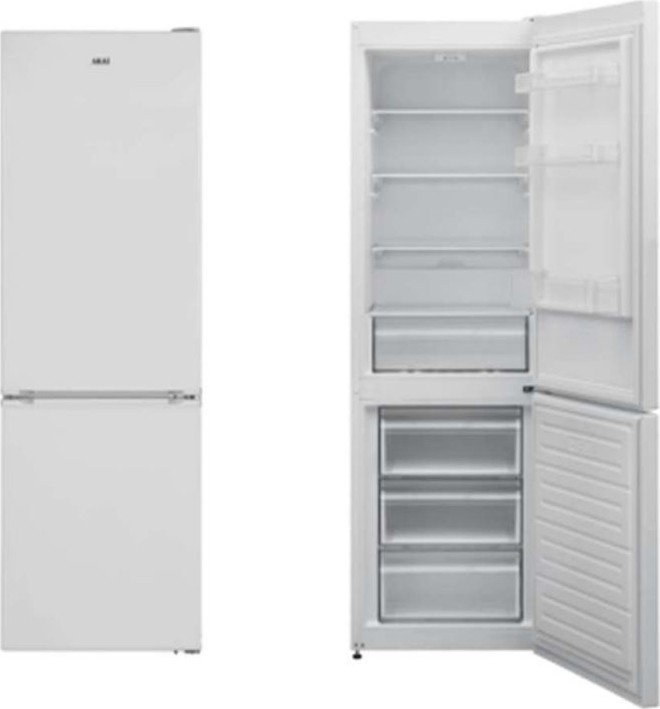 Frigorifero AKAI combinato Classe F Capacità Totale 283 Litri cod: AKFR383NV