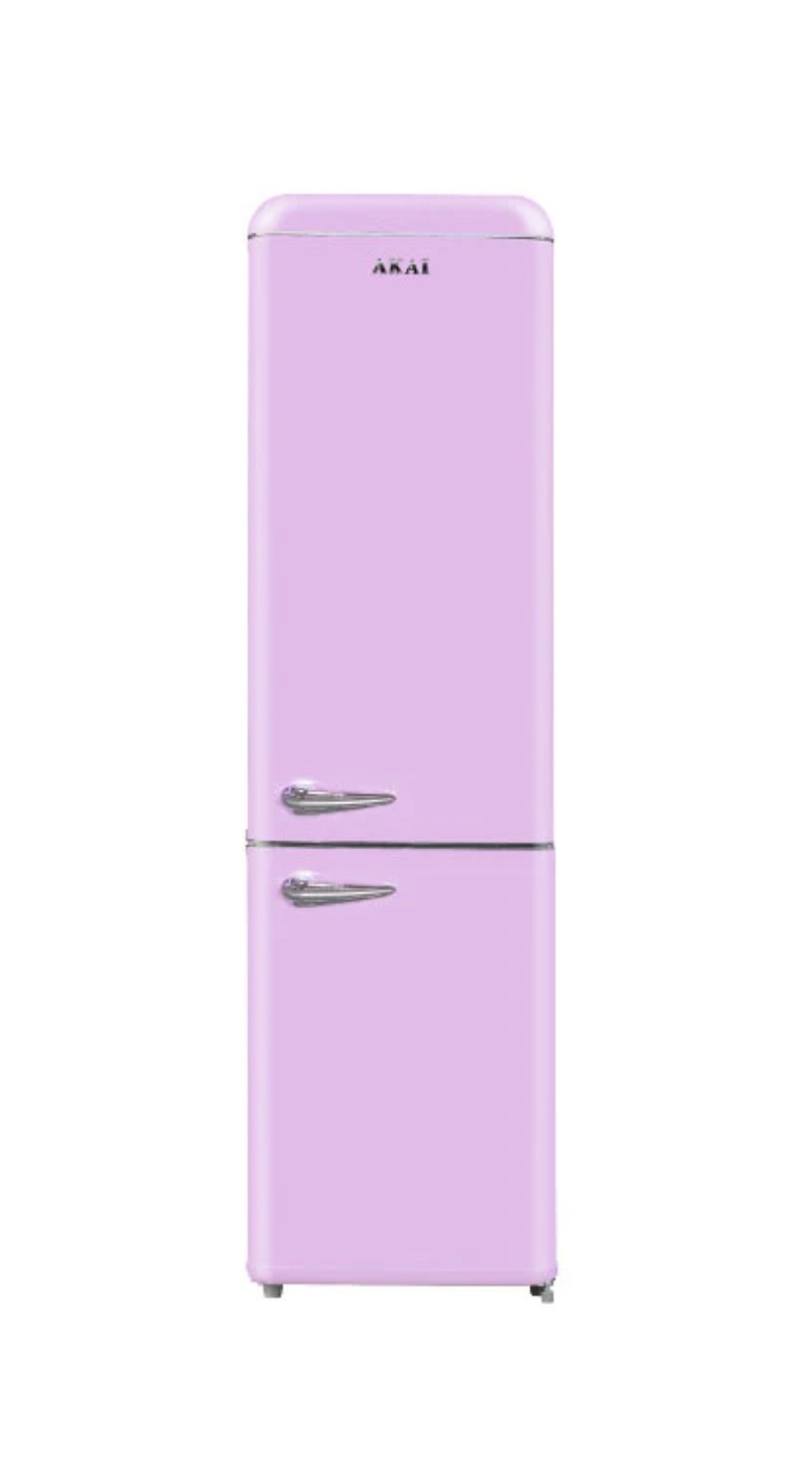 Frigorifero AKAI Combinato Vintage Classe A+ Colore Pink cod: CLASS300KPK