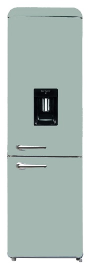 Frigorifero STAYLUX Vintage con Dispenser Classe E BCD-258VX+WDVERDE