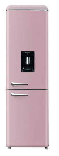 Frigorifero STAYLUX Vintage con Dispenser Classe E BCD-258VX+WDROSA