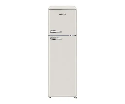 Frigorifero AKAI Doppia Porta 280 lt Classe E Crema CLASS281KCR