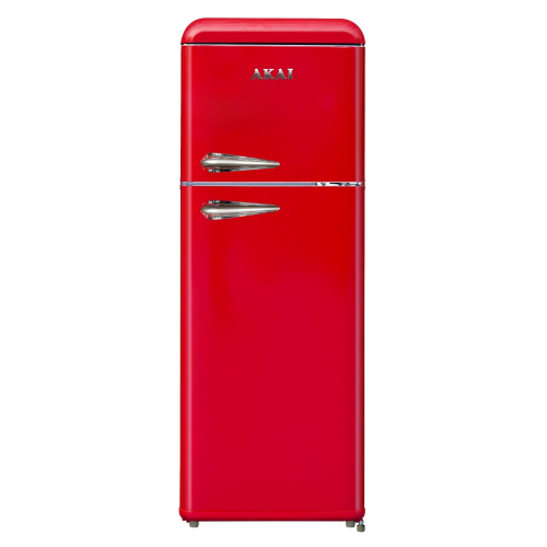 Frigorifero AKAI Doppia Porta Classe E Colore Rosso CLASS241KRD