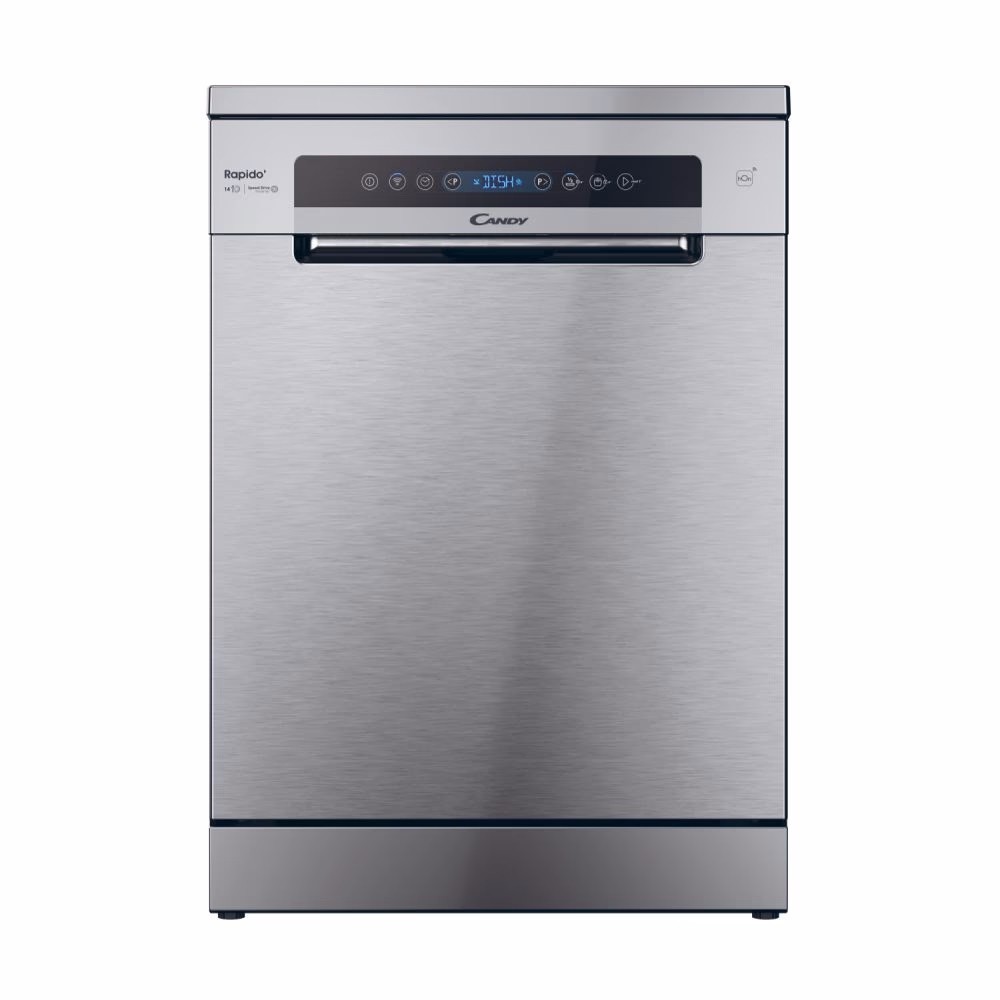Lavastoviglie CANDY Rapidò Capacità 14 Coperti Classe C WI-FI Inox CF 4C6F0X