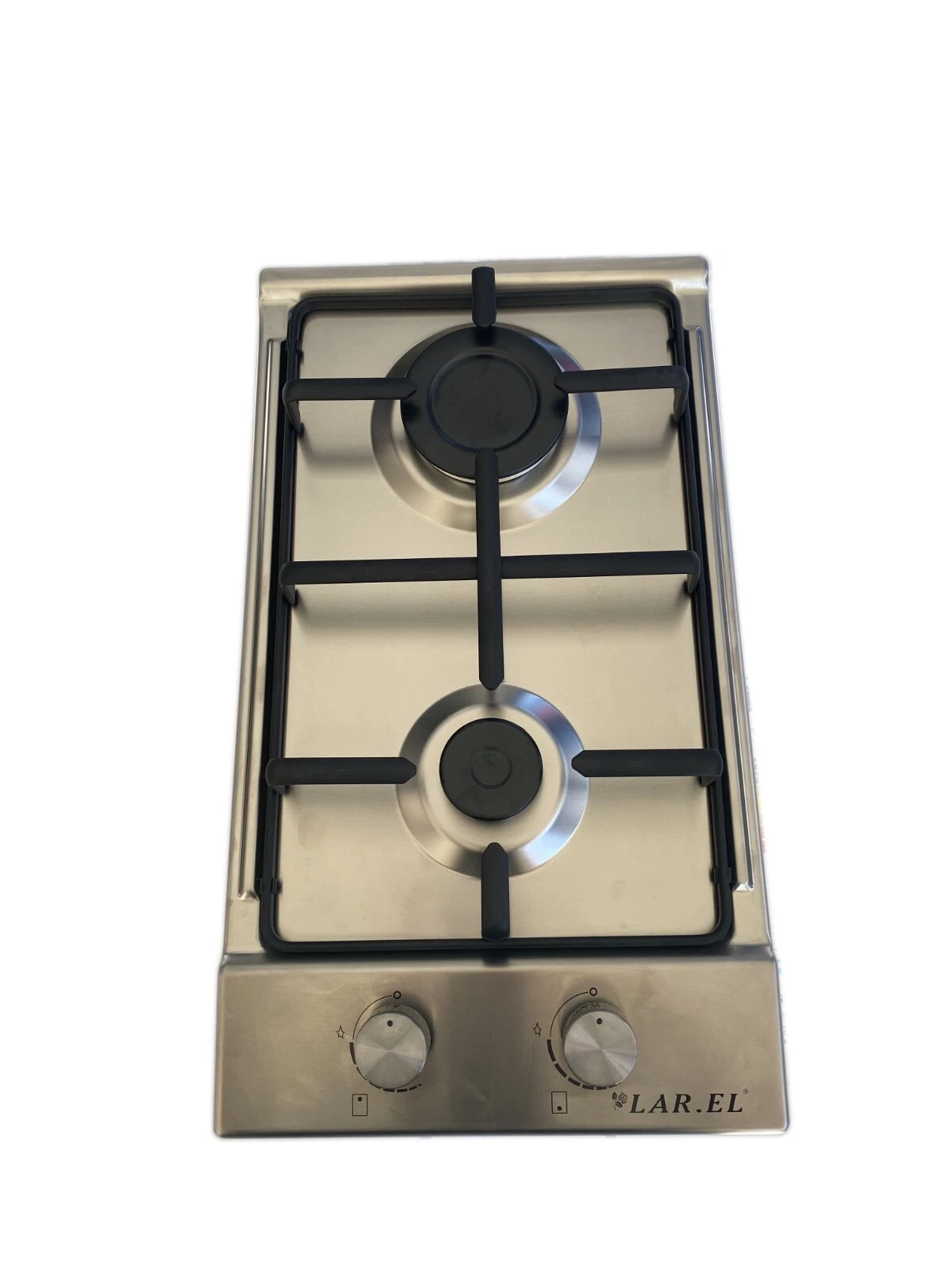 Piano Cottura LAREL a gas 2 Fuochi 30 cm Inox L828X