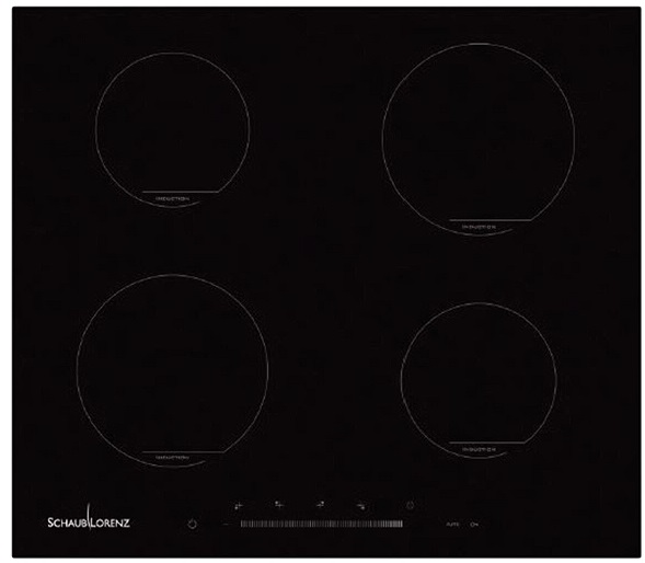 Piano Cottura SCHAUB LORENZ a Induzione da 60 cm Nero SSPC604IN