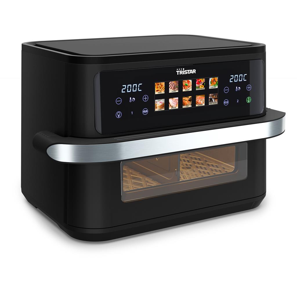 Friggitrice TRISTAR Dualzone Flex 10 Lt 2800 W Nero FR-9078
