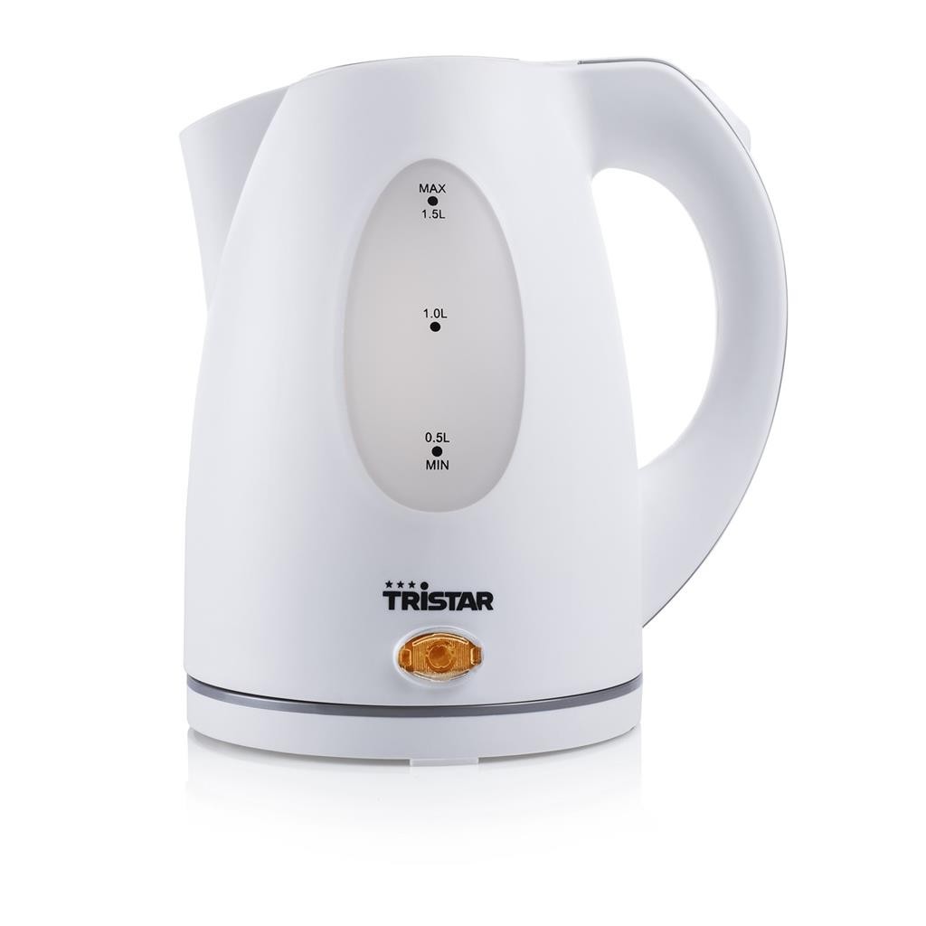 Bollitore TRISTAR 1,5 Litri potenza 2000W colore Bianco cod: WK-1324