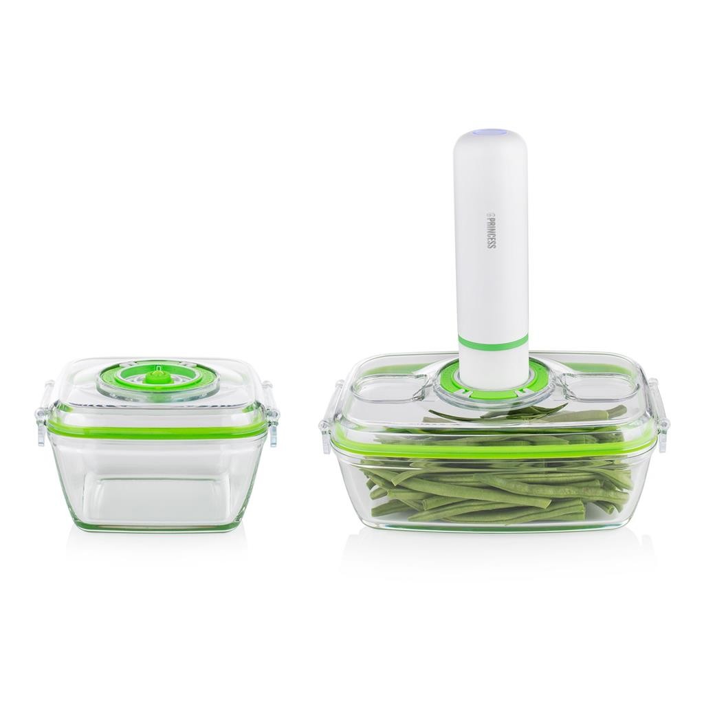 Sigillatore PRINCESS sottovuoto 2,5W colore Bianco/Verde Cod: 492985