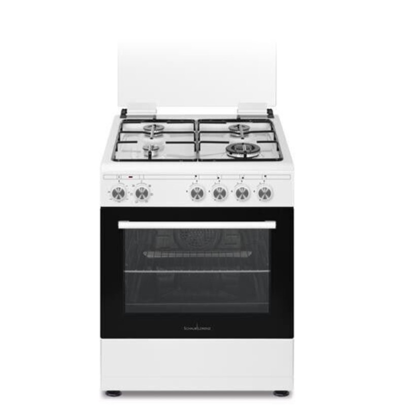 Cucina SCHAUB LORENZ 4 Fuochi a Gas Forno elettrico multifunzione 60x60 SS461EW