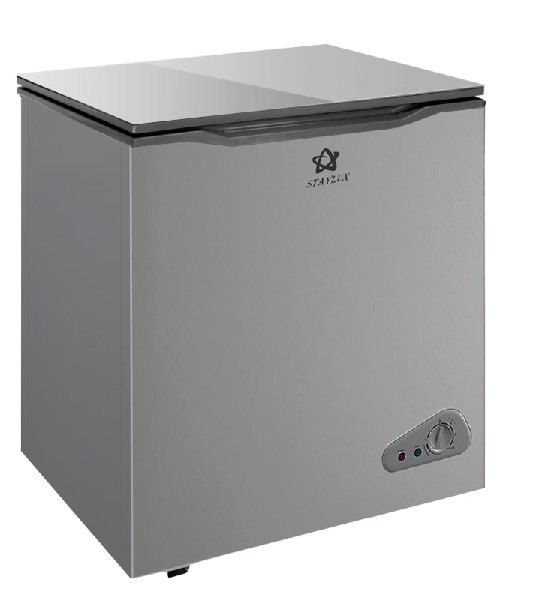 Congelatore STAYLUX a Pozzetto 137 Litri classe E colore Vetro/Grigio  BD-150N