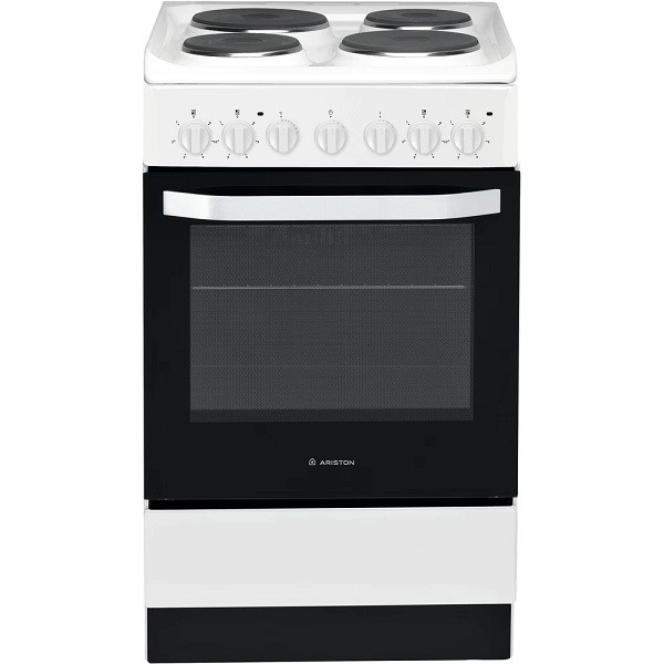 Cucina HOTPOINT Libera Installazione 4 Fuochi 50 X 60 cm Elettrica forno elettrico colore Bianco cod: AS5E4PHW/MEA