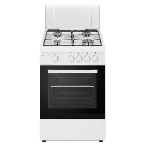 Cucina SCHAUB LORENZ 4 Fuochi a Gas Forno a gas 50x50 NO ACC. ELETTRICA SS450GW