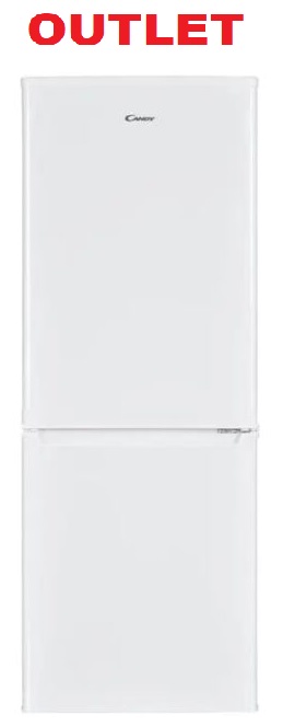 Frigorifero CANDY OUT. Combinato Statico Classe E Capacità Netta 207 Litri Colore Bianco Cod: CHCS 514EW