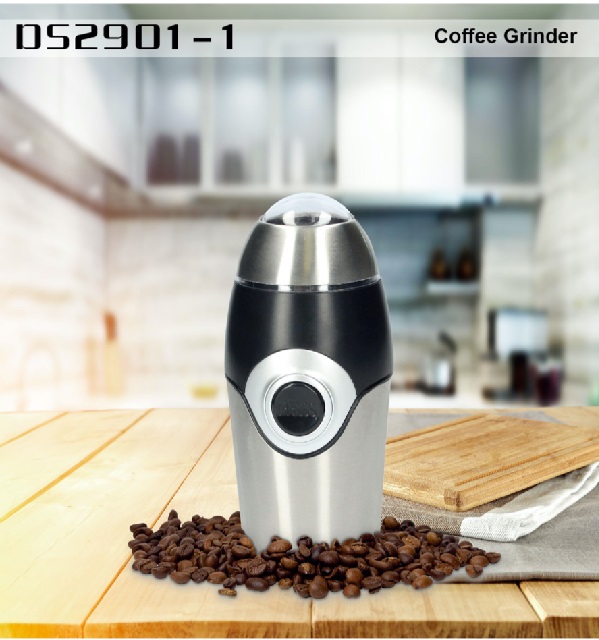 Macinacaffè Elettrico DE MAISON Macina Trita Chicchi Caffè Corpo Acciaio cod: DS2901-1